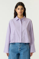 Yaslee Cropped Shirt Blouse | YAS
