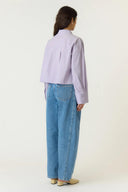 Yaslee Cropped Shirt Blouse | YAS