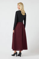 yascamie-midi-rok-port-royale-bordeaux-yas-modelfoto-achteraanzicht-1