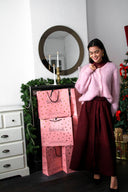 yascamie-midi-rok-port-royale-bordeaux-yas-lookfoto-vooraanzicht-3