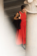 yasmiri-jurk-fiery-red-yas-lookfoto-vooraanzicht-1