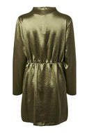 yasbita-gedrapeerde-satijnen-mini-jurk-groen-yas-productfoto-achteraanzicht-1
