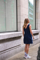yasscallop-mini-denim-jeans-jurk-Y.A.S-dark-blue-denim-modelfoto-achteraanzicht-1