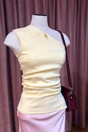 Yasvenice Asymmetrical Shoulder Top | YAS