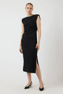 yaspina-jurk-black-yas-model-vooraanzicht-1
