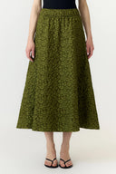 Yasdazly Midi Jaquard Rok | YAS