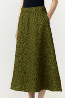 Yasdazly Midi Jaquard Rok | YAS