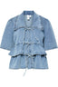 Yasscala Denim Jeans Top