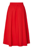 Yasconea-midi-rok-fiery-red-Y.A.S-productfoto-achteraanzicht-1