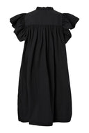 yaslura-mini-ruche-jurk-black-y.a.s-productfoto-achteraanzicht-1