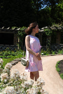 yasastra-mini-bloemen-jurk-light-pink-Y.A.S-modelfoto-vooraanzicht-4
