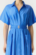 Yassimana Midi Poplin Dress | YAS