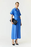 Yassimana Midi Poplin Dress | YAS