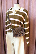 Yasisabell Striped Knitted Polo Jumper | YAS