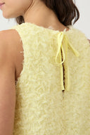 yascrimo-mini-ruche-jurk-wax-yellow-Y.A.S-modelfoto-detail-1