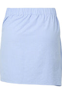 Yasannalea-gestreepte-mini-rok-chambray-blue-Y.A.S-productfoto-achteraanzicht-1