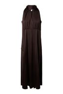 yasthea-maxi-satijnen-jurk-coffee-bean-donkerbruin-yas-productfoto-vooraanzicht-1