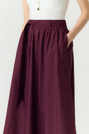 Yastimber Maxi Gestreepte Rok | YAS