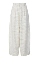 yasdotly-polka-dot-barrel-balloon-geklede-broek-star-white-Y.A.S-productfoto-vooraanzicht-1
