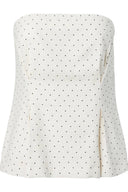yasdotly-polka-dot-bandeau-top-star-white-Y.A.S-productfoto-vooraanzicht-1
