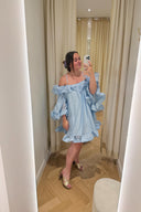 Yasfallulah Mini Ruffle Jurk | YAS