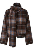 yascalino-geruite-flannel-sjaal-mantel-jas-bruin-yas-productfoto-vooraanzicht-1