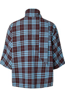Yaskarline Geruite Hemd Blouse | YAS