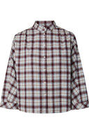Yaskarline Geruite Flannel Hemd Blouse | YAS