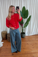 Dagmar Gebreide Cardigan | Sweet Like You