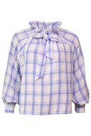 Genevieve Ruffled Shirt Blouse | Sweet Like You