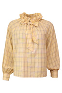 Genevieve Ruffled Shirt Blouse | Sweet Like You