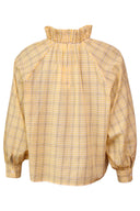 Genevieve Ruffled Shirt Blouse | Sweet Like You