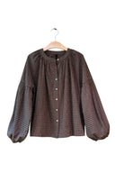 Celestina Geruite Hemd Blouse | Sweet Like You