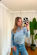 Alexia Scallop Blouse | Sweet Like You
