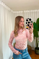Alexia Scallop Blouse | Sweet Like You