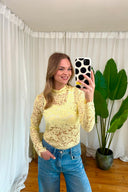 Alexia Scallop Blouse | Sweet Like You