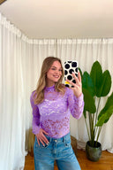 Alexia Scallop Blouse | Sweet Like You