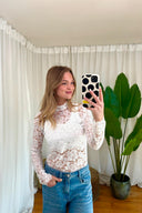 Alexia Scallop Blouse | Sweet Like You