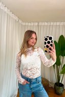 Alexia Scallop Blouse | Sweet Like You