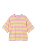 Maxelle Gestreepte Boxy T-Shirt  | Orla Antwerp