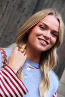 Evangeline Ronde Gouden Ring | Sweet Like You