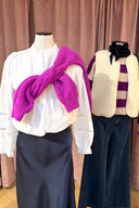 Ghislaine Kanten Hemd Blouse