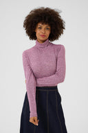 alexandra-jersey-col-top-culture-pink-brown-stripe-modelfoto-vooraanzicht-1