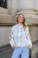 Breezy Broderie Shirt Blouse | Culture