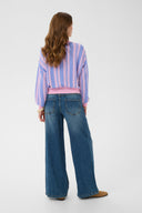 Deny Gebreide Gestreepte Trui