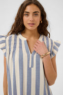 kapina-gestreepte-mini-jurk-whitecap-culture-modelfoto-detail-1