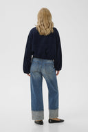 kalla-klay-corduroy-rib-bomberjas-dress-blues-culture-modelfoto-achteraanzicht-1