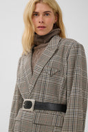 Birsen Geruite Blazer | Culture