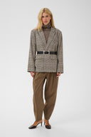 Birsen Geruite Blazer | Culture