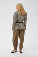Birsen Geruite Blazer | Culture